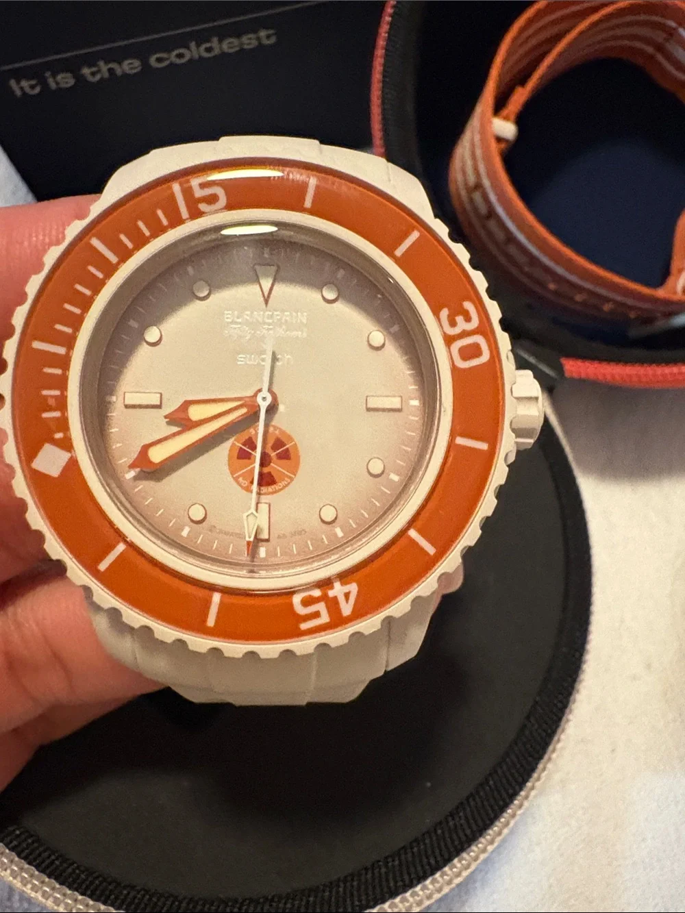 Blancpain x Swatch Artic Ocean
